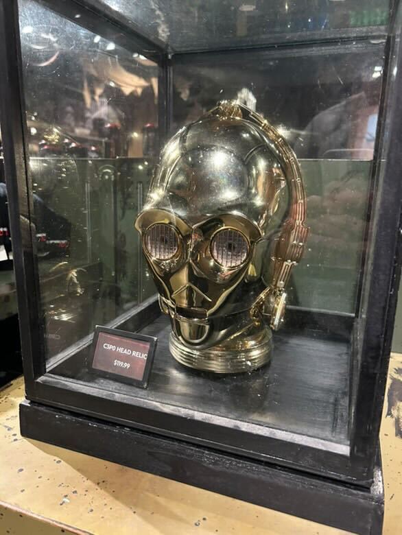 Star Wars C-3PO  Head Available at Disneyland Resort