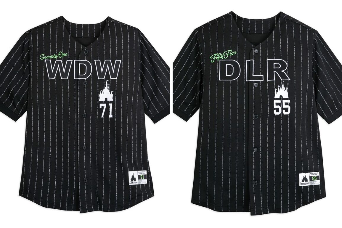 New: Disney Parks Sport Jerseys Just Dropped!