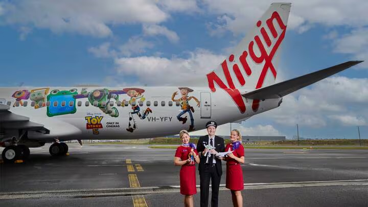 Virgin Australia Debuts Toy Story 5 Aircraft Livery With Onboard Activities