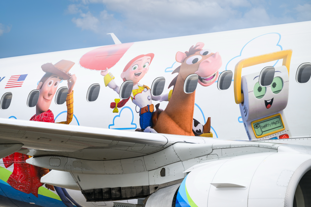 Toy Story 5 Takes To The Skies With New Horizon Air Plane Livery