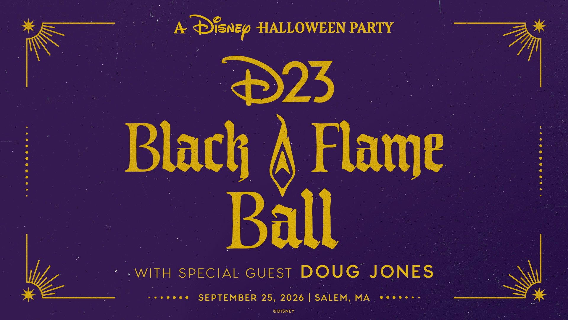 D23 Black Flame Ball Is Returning To Salem With Hocus Pocus Events And Doug Jones