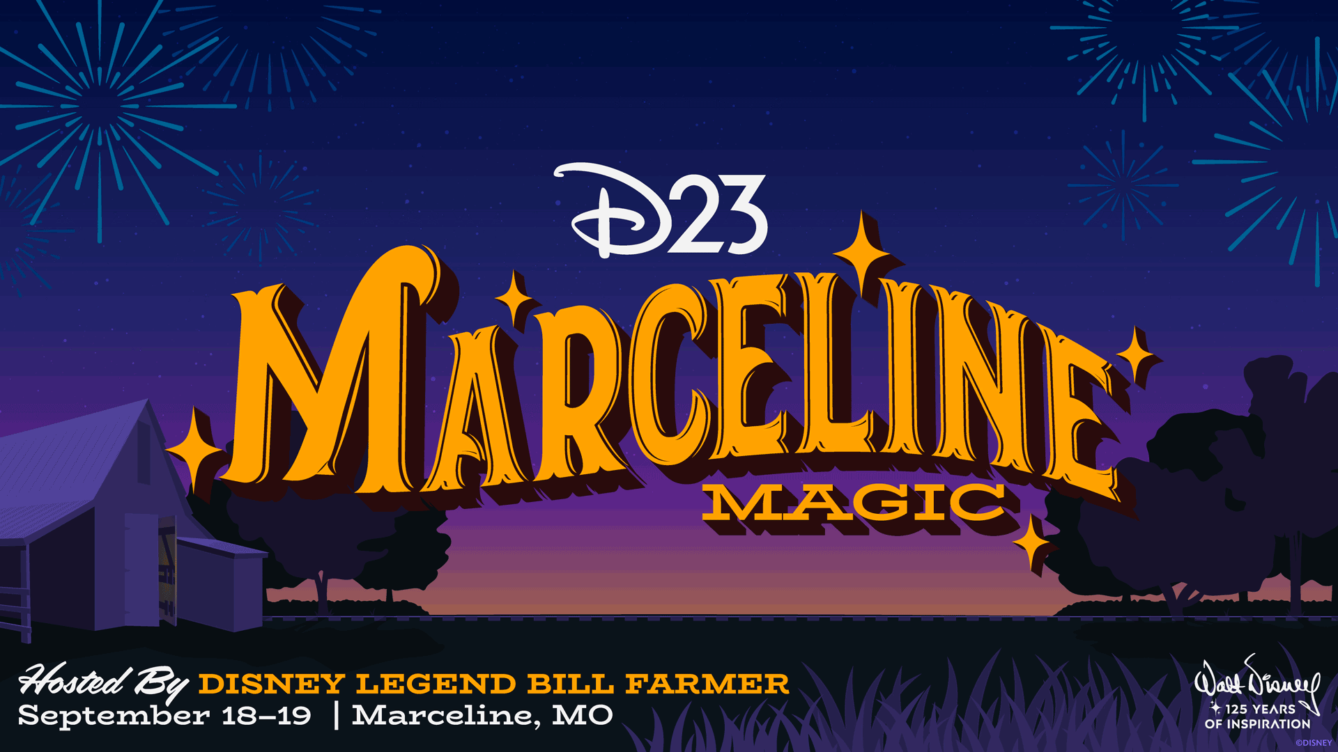 D23 Marceline Magic Is Returning In September For Walt Disney’s 125th Birthday