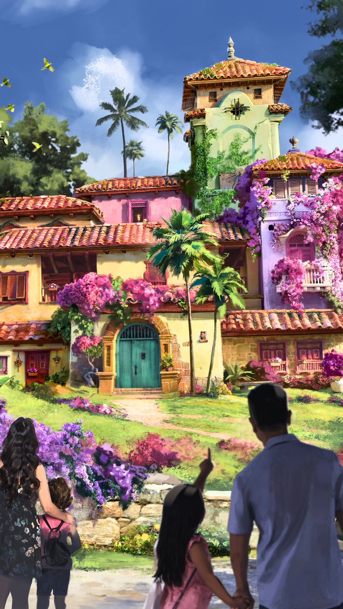 Concept art of Antonio's Fiesta de Encanto at Disney's Animal Kingdom