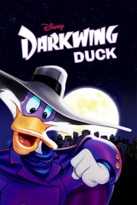 Official Disney poster art for the animated series Darkwing Duck