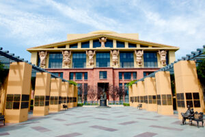The Team Disney building at The Walt Disney Studios lot in Burbank
