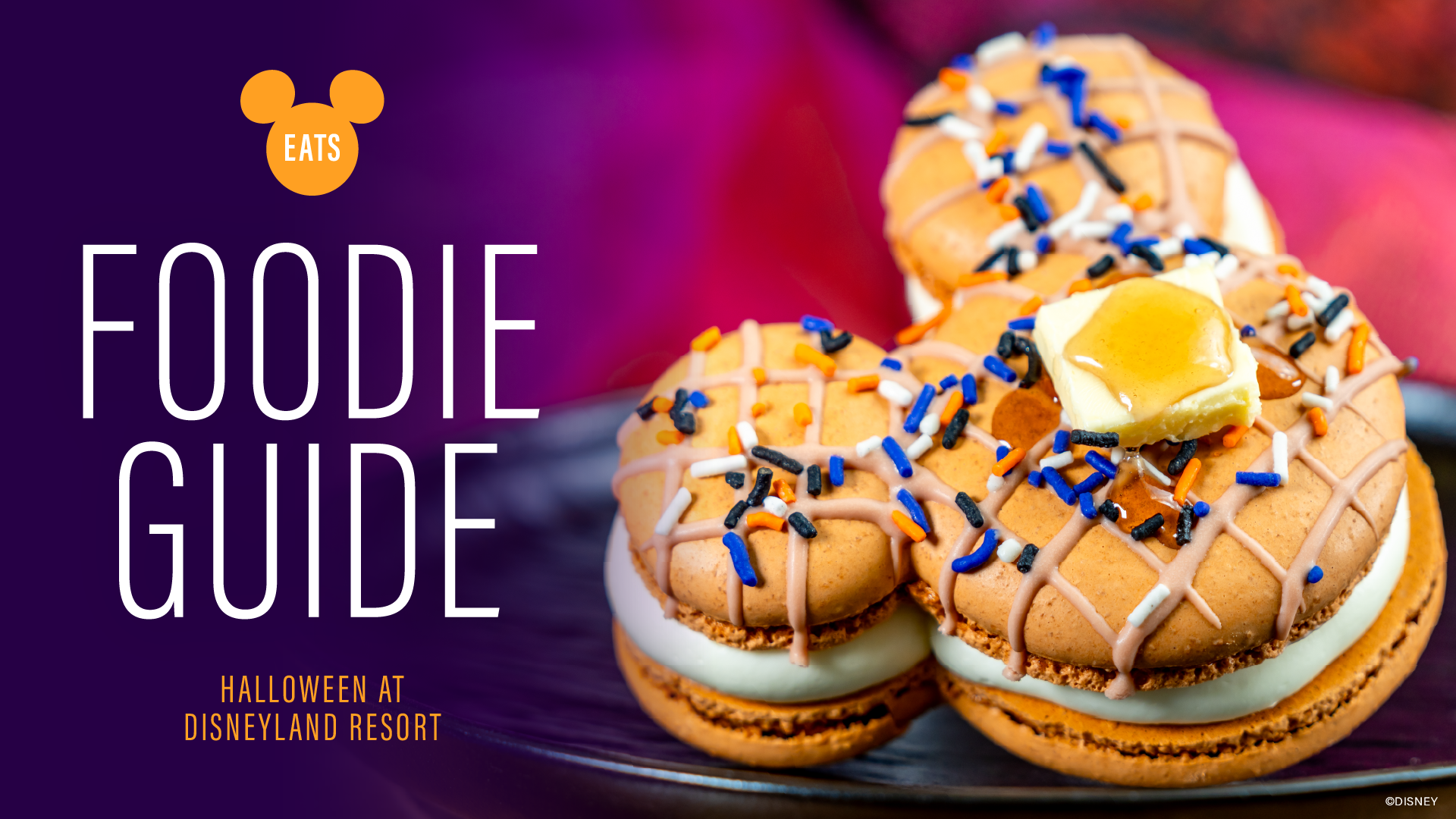 Disneyland Resort 2026 Halloween Time foodie guide spread