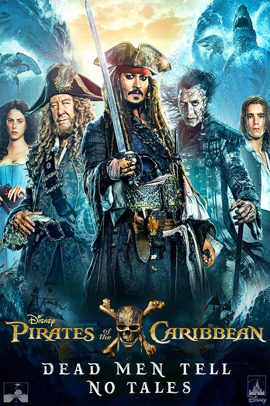 Pirates of the Caribbean: Dead Men Tell No Tales official poster