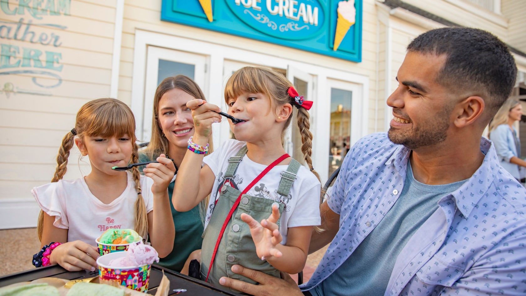 Choose a sundae creation from the menu or create your own with toppings like pineapple and strawberry.