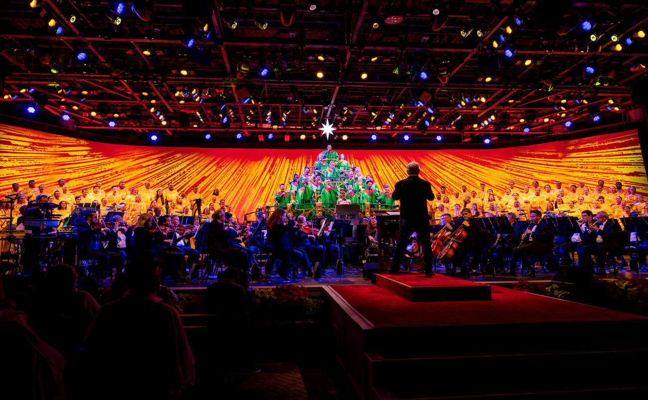 2026 Candlelight Processional celebrity narrator schedule graphic