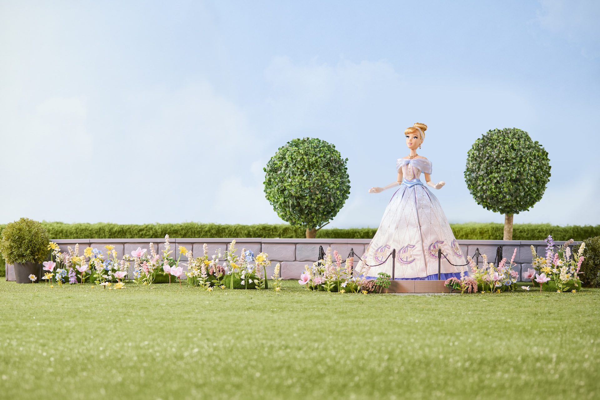 Cinderella Limited Edition Doll for the Walt Disney World 55th anniversary, with a carrousel-inspired gown