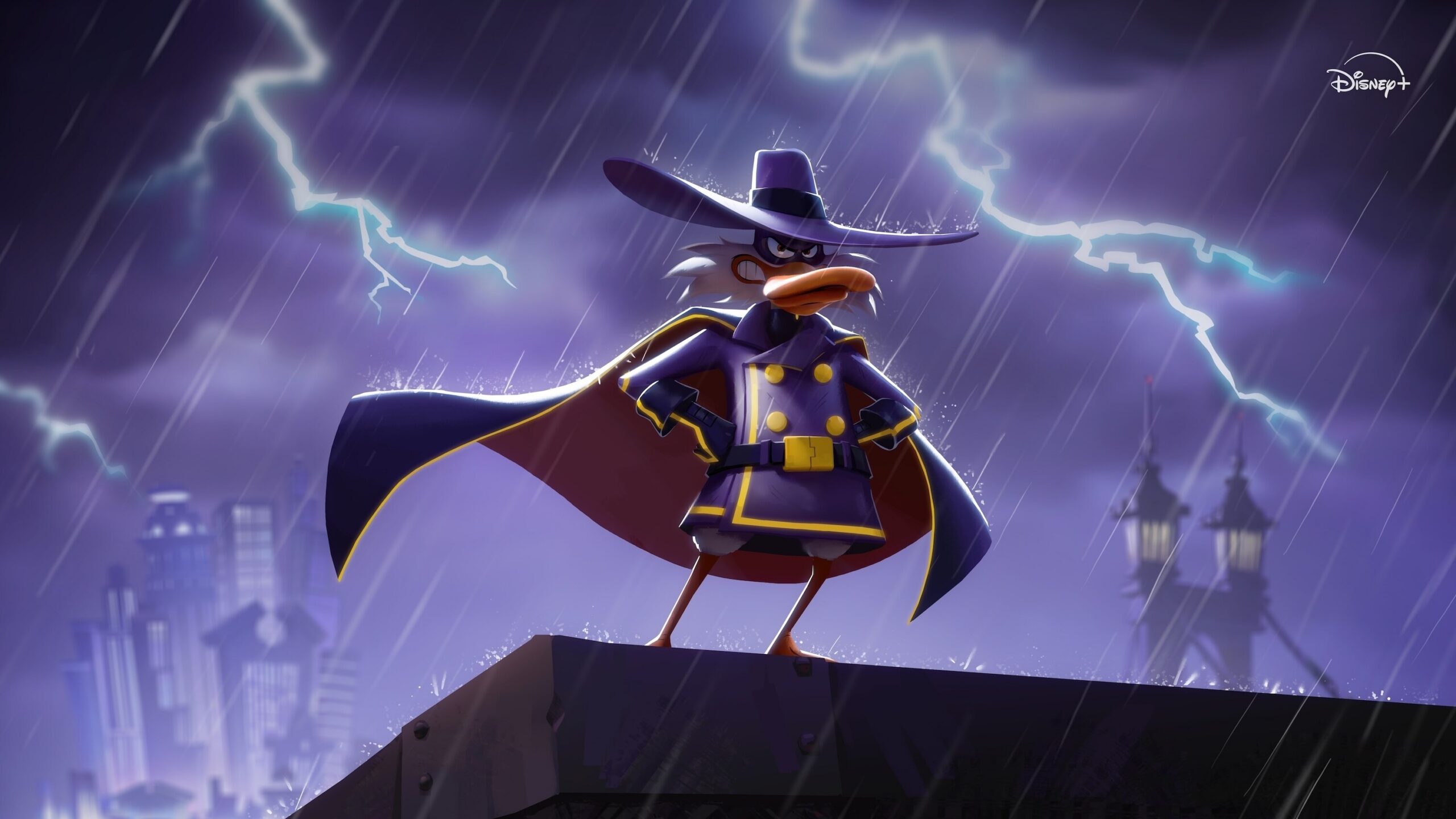 First-look image of Darkwing Duck from the new Disney+ animated series