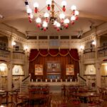 Inside The Diamond Horseshoe in Liberty Square at Magic Kingdom