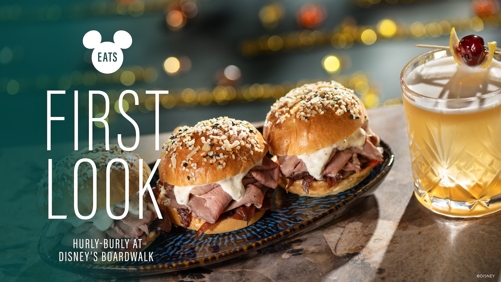 Hurly-Burly Opens October 1 At Disney’s BoardWalk With Meatballs, A Mertini And No Reservations At All