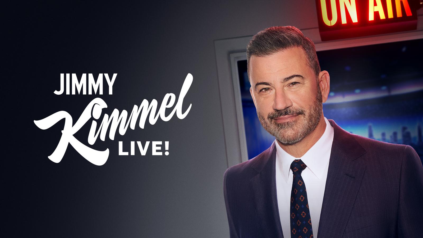 Jimmy Kimmel Live! key art with Jimmy Kimmel