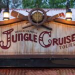 The World-Famous Jungle Cruise Tours sign at Magic Kingdom's Adventureland