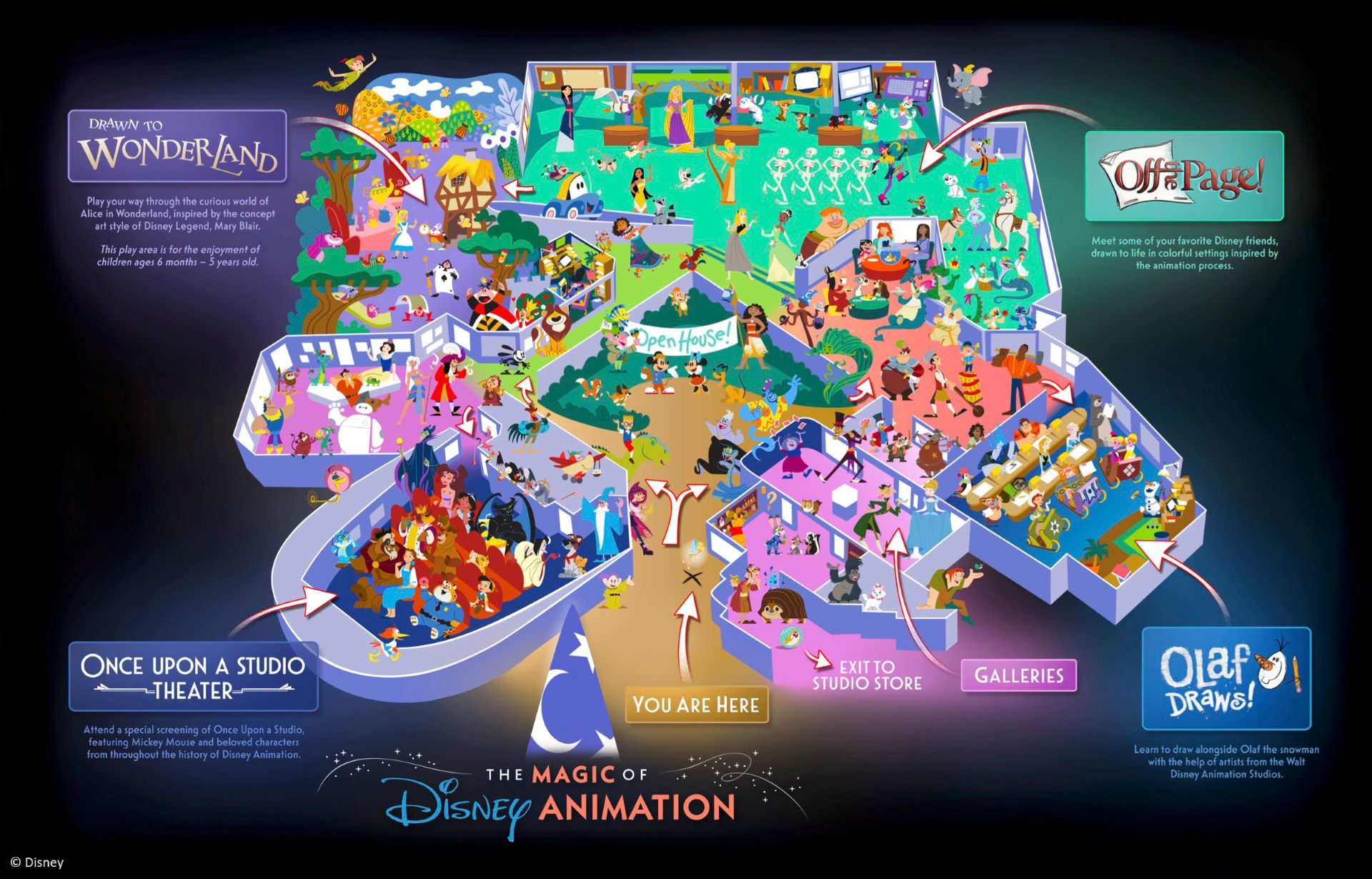 A Hidden Star Wars Launch Bay Easter Egg Is Sitting On The Desk In The Magic Of Disney Animation