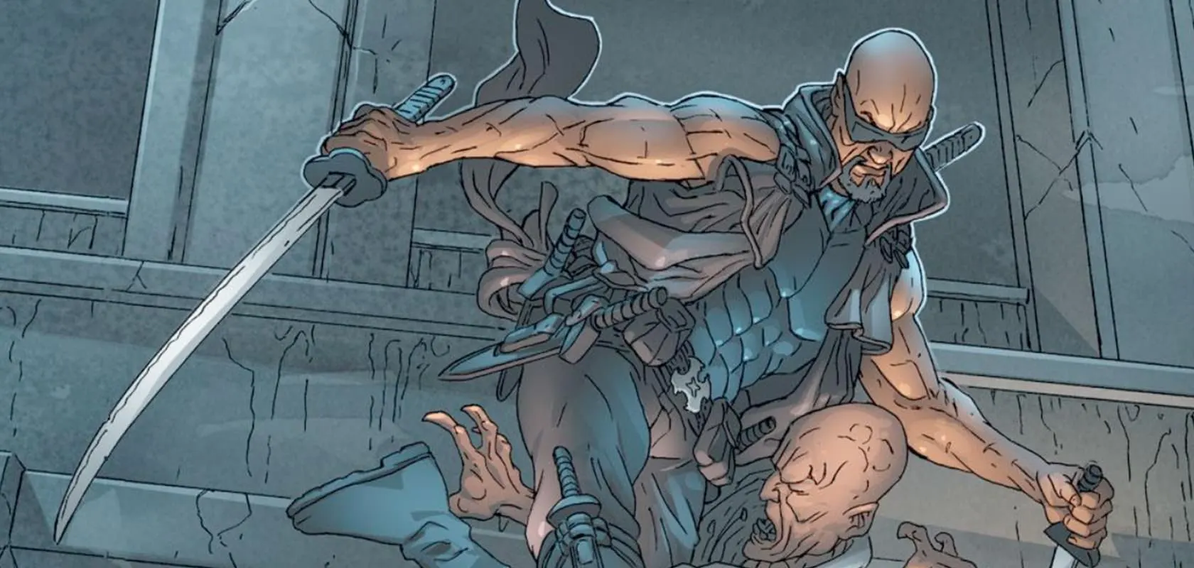 Marvel's official character art for Blade, Eric Brooks