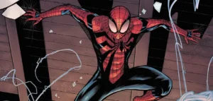Comic art of Ben Reilly, the Scarlet Spider, from Marvel.com