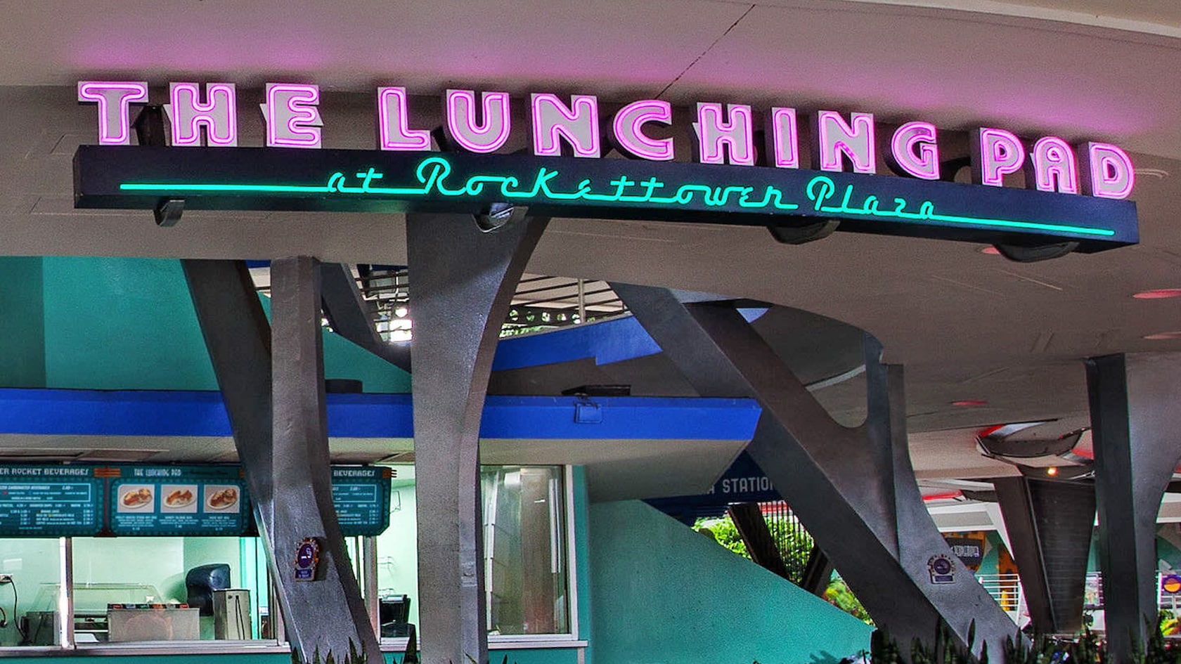 Sign for The Lunching Pad