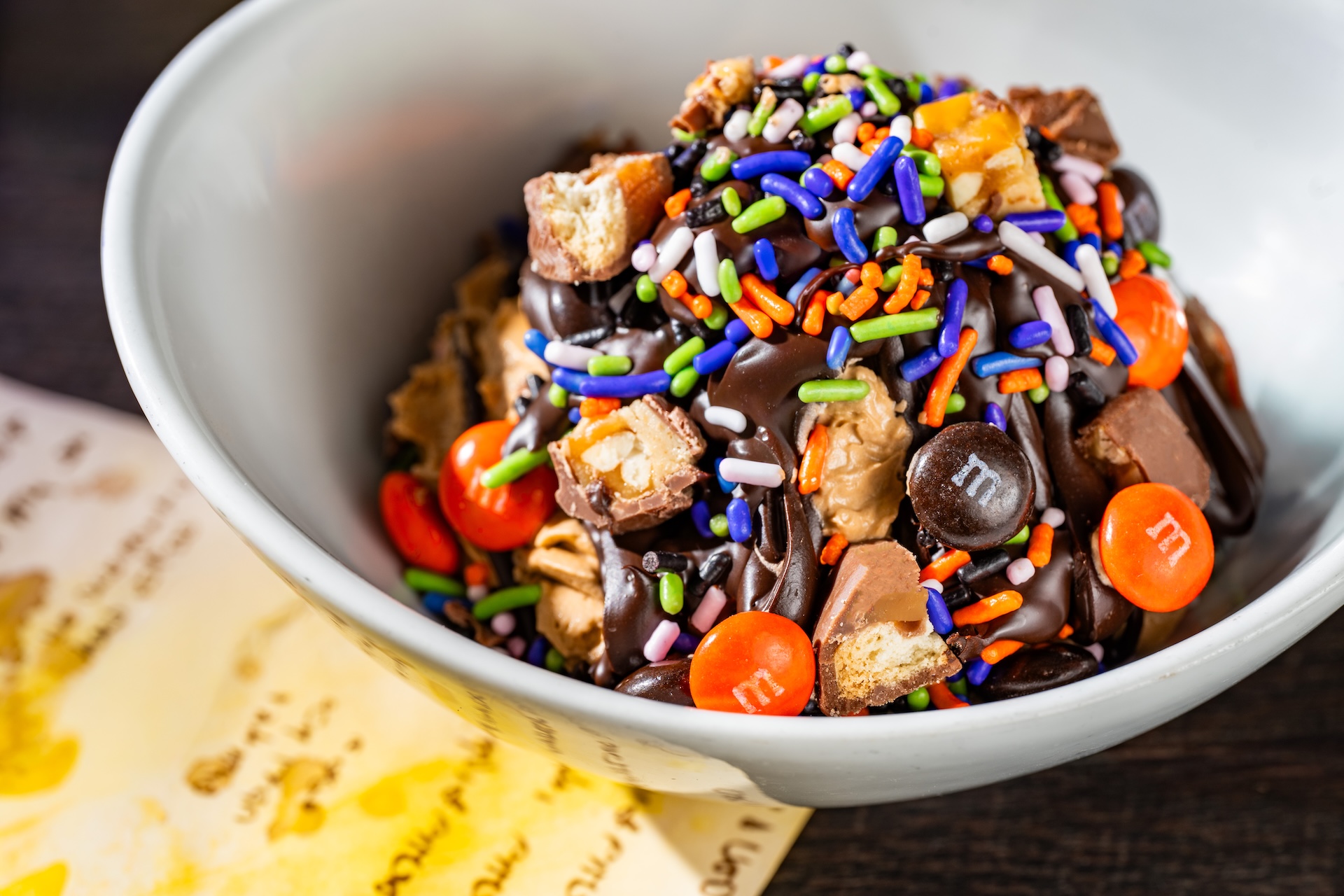 Candy Bowl Sundae at Auntie Gravity's Galactic Goodies, Magic Kingdom