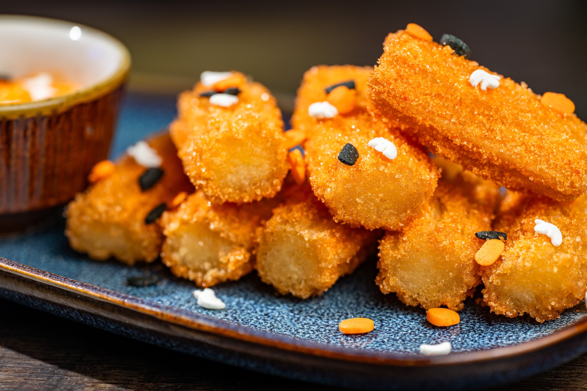 Pumpkin Patch Mini Churros at Pecos Bill Tall Tale Inn and Cafe, Magic Kingdom