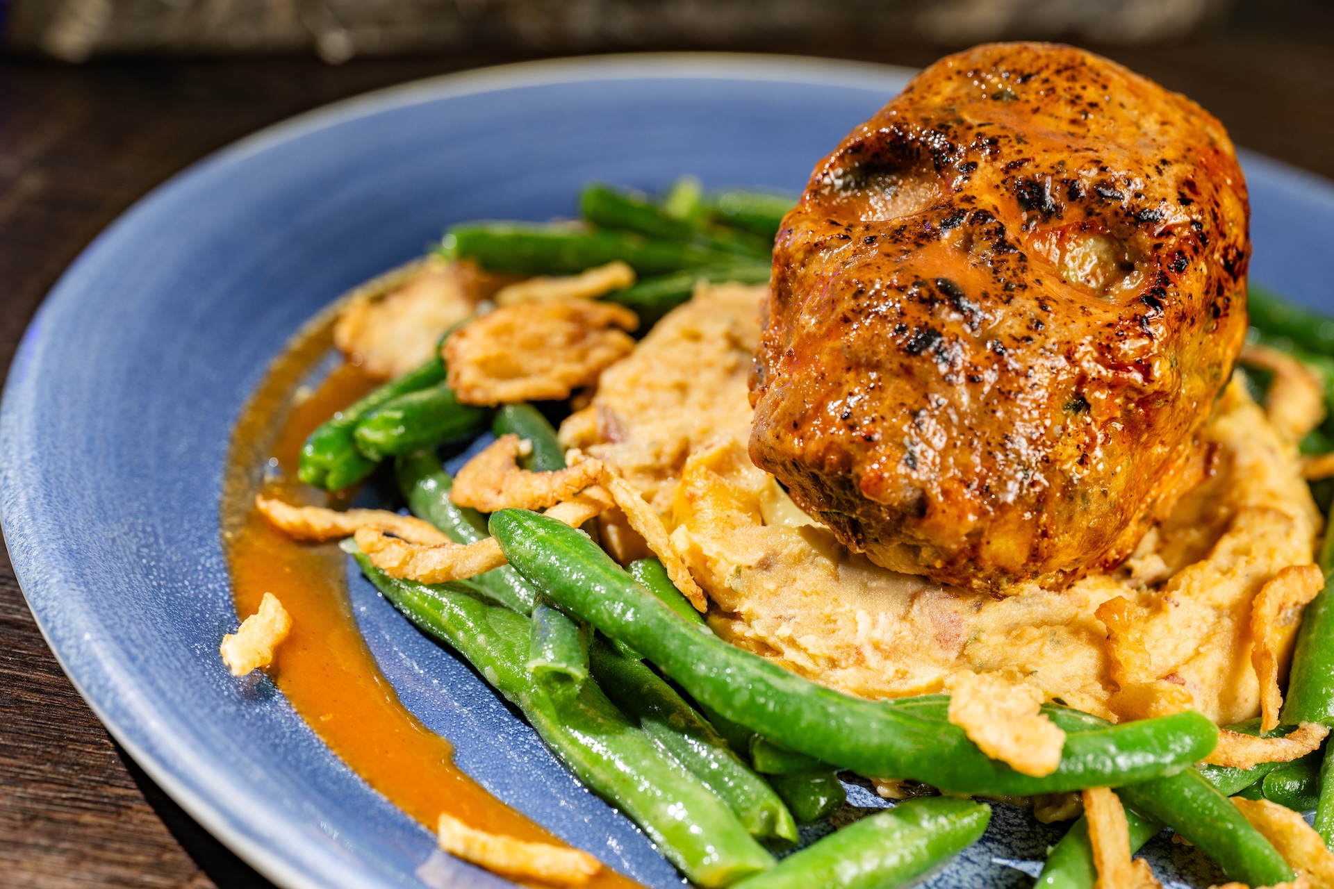 Skull Meatloaf at The Plaza Restaurant, Magic Kingdom