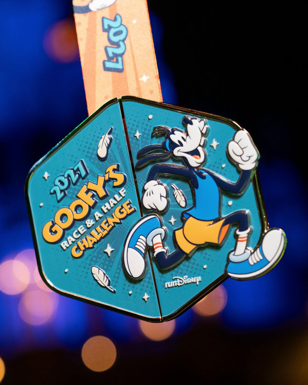2027 Goofy's Race and a Half Challenge medal