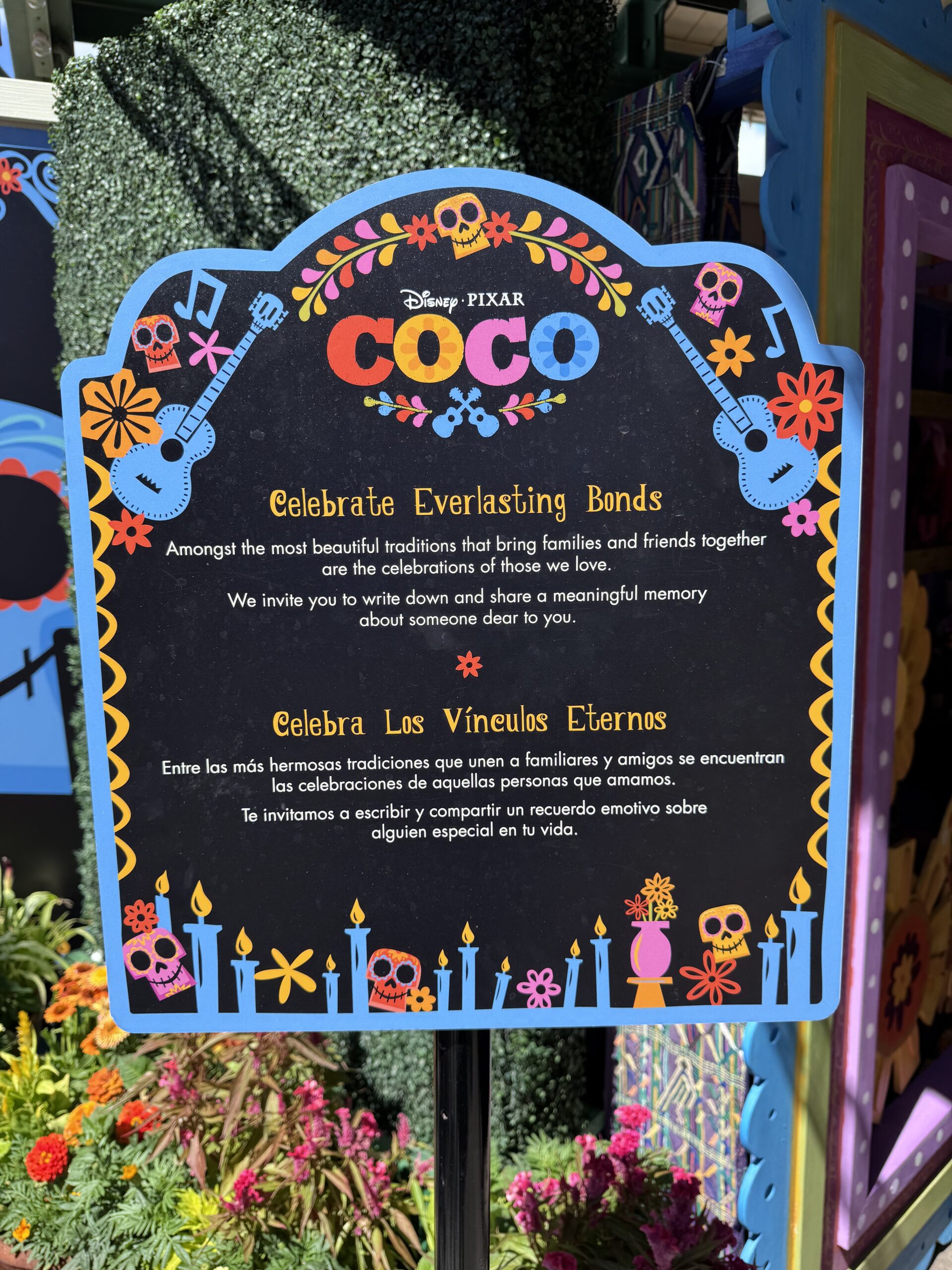 Imagineer Eddie Sotto, “Mayor” Of Disneyland Paris’ Main Street, Is Remembered On DCA’s Día De Los Muertos Wall