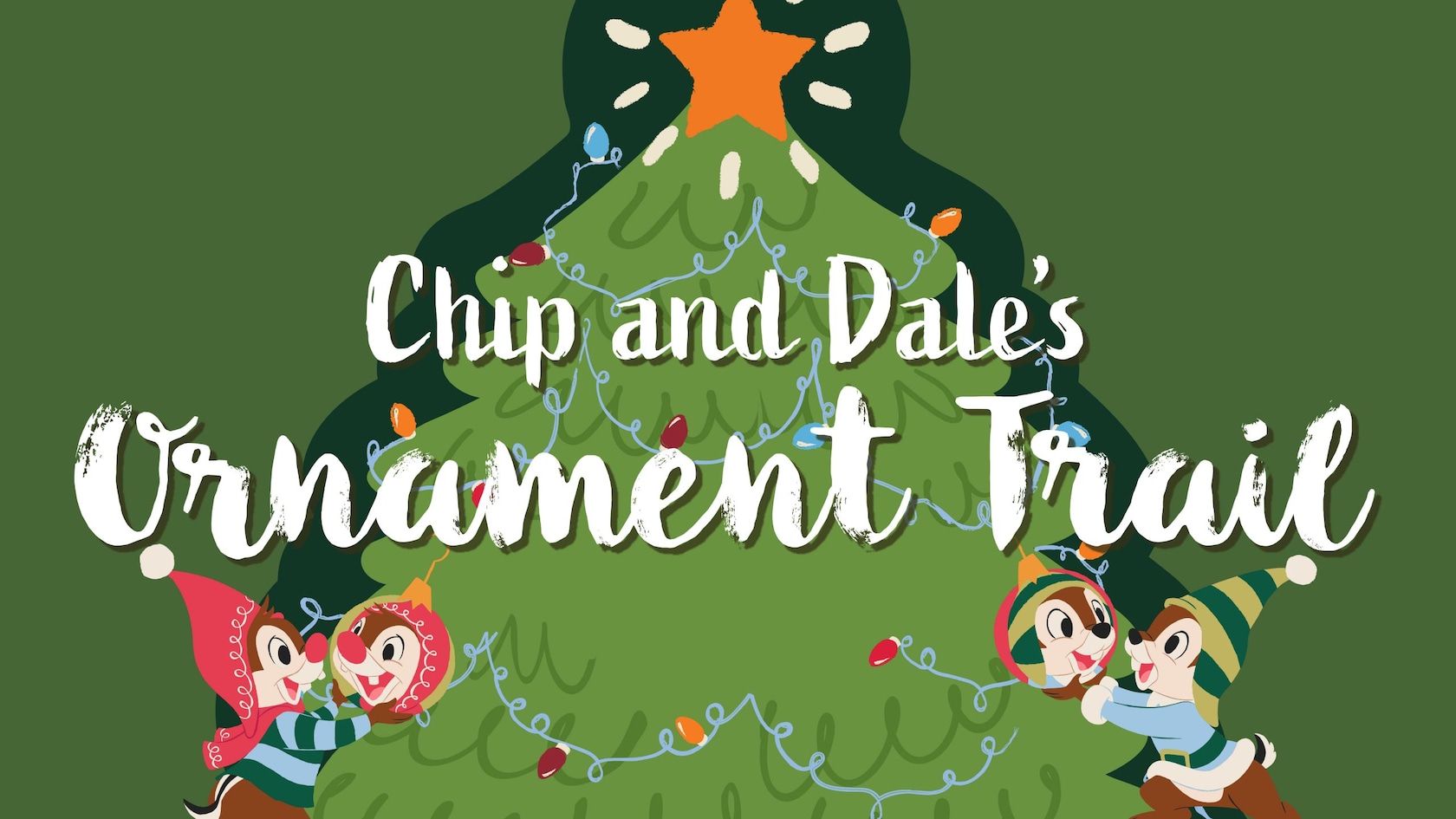 Chip and Dale's Ornament Trail at Downtown Disney District