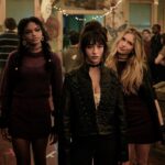 Jordan Leftwich as Sasha, Malina Weissman as Briar, and Ora Duplass as Tegan in Coven Academy