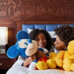Guests at the Disneyland Hotel at the Disneyland Resort