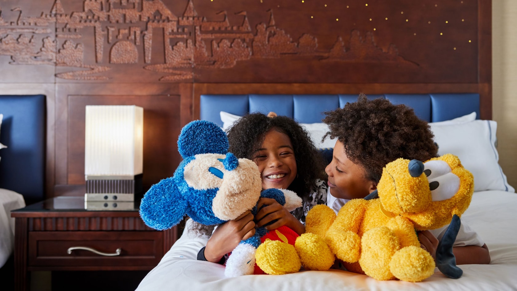 Guests at the Disneyland Hotel at the Disneyland Resort