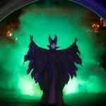 Maleficent during the Disney Halloween Festival at Disneyland Paris
