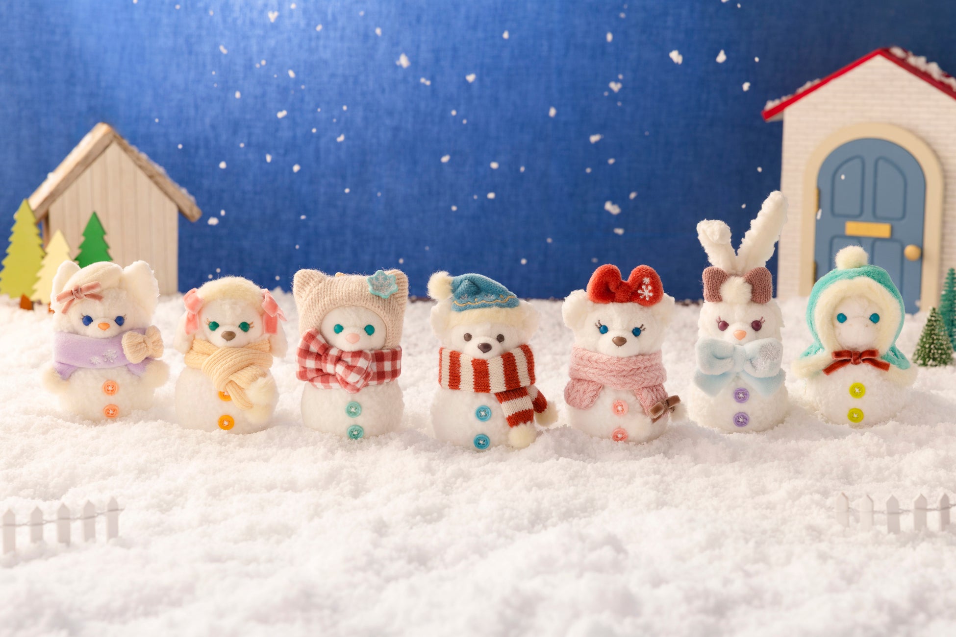 Duffy and Friends' Our Little Snow Friends snowman merchandise at Tokyo DisneySea