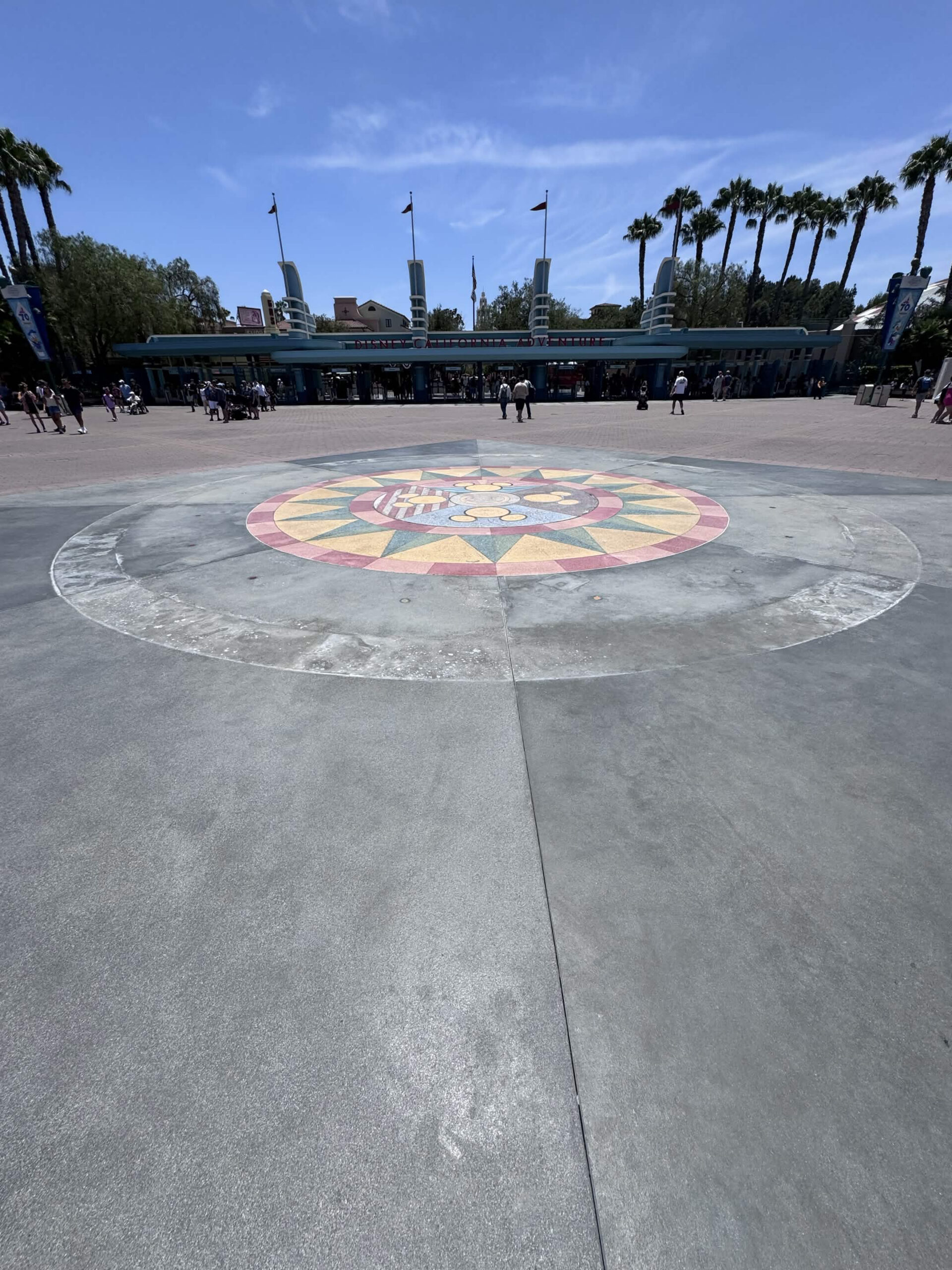 The Disneyland Resort Esplanade during the day.