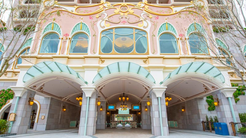 The Fantasy Springs Entrance at Tokyo DisneySea