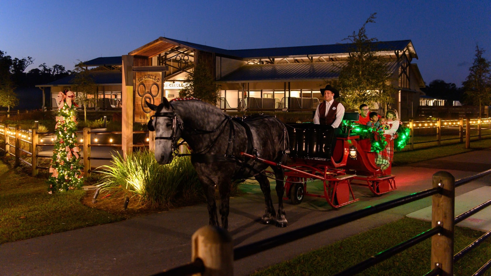 Holiday Sleigh Rides Return To Fort Wilderness December 1 Through 30 At $80 A Ride