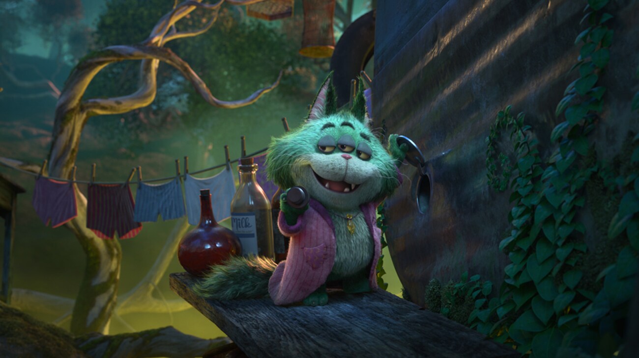 Beef Roger Crummchuk, voiced by Walton Goggins, in Walt Disney Animation Studios' Hexed