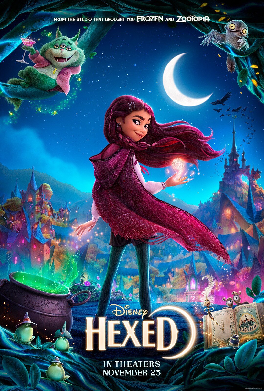 Payoff artwork for Walt Disney Animation Studios' Hexed