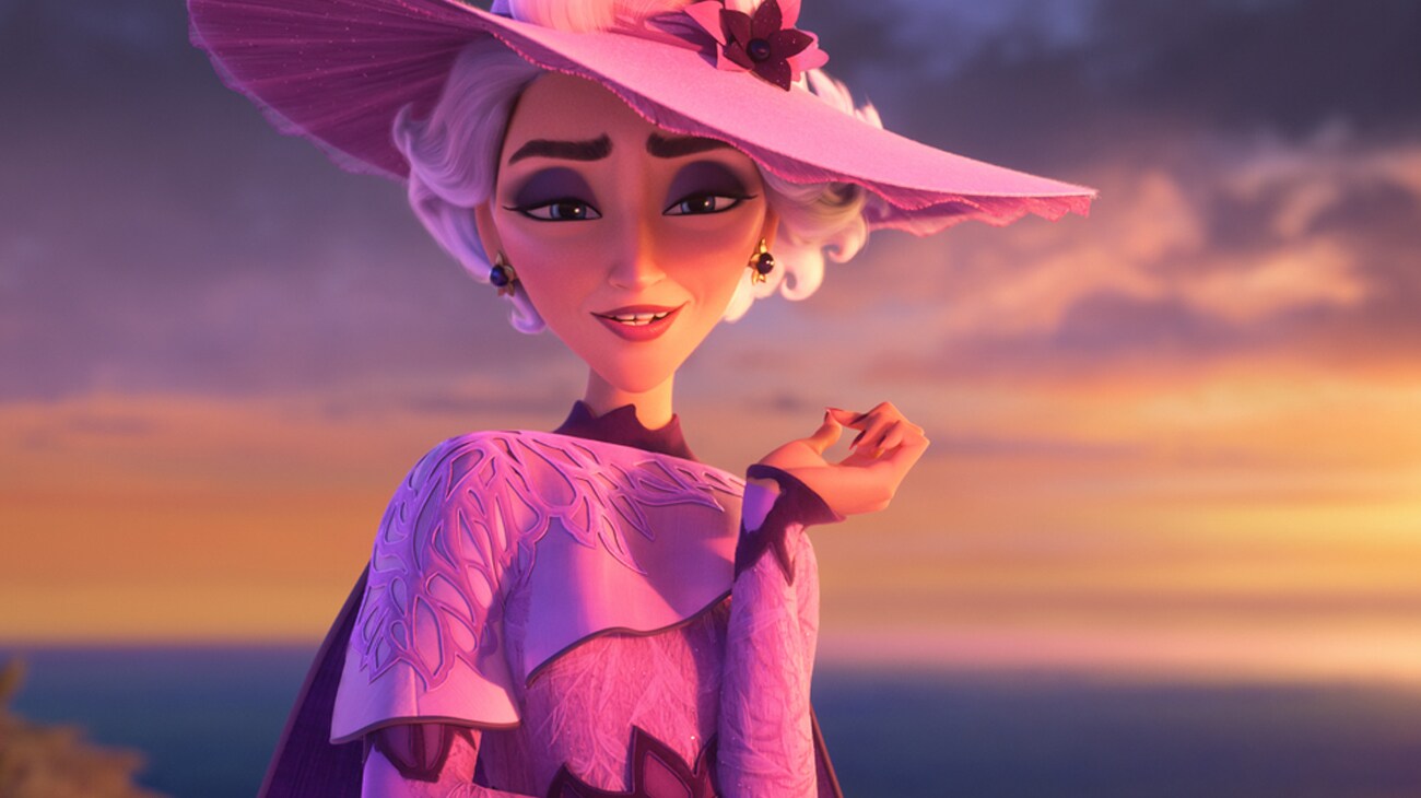 Queen Celeste, voiced by Jodie Foster, in Walt Disney Animation Studios' Hexed