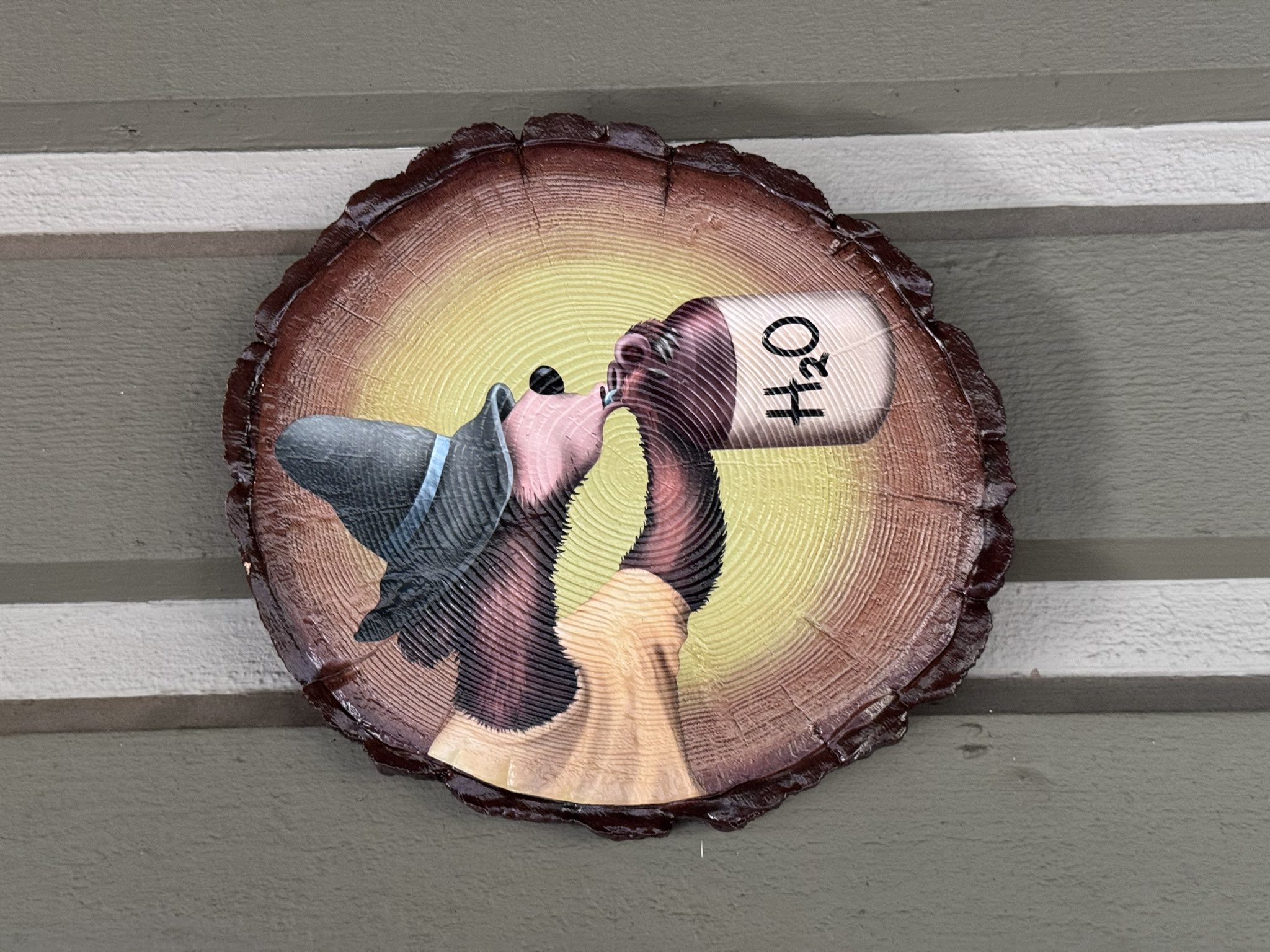 Country Bears sign over the water bottle refill station at Hungry Bear Barbecue Jamboree