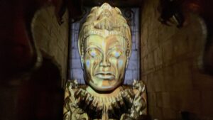 The Mara idol at Indiana Jones Adventure at Disneyland