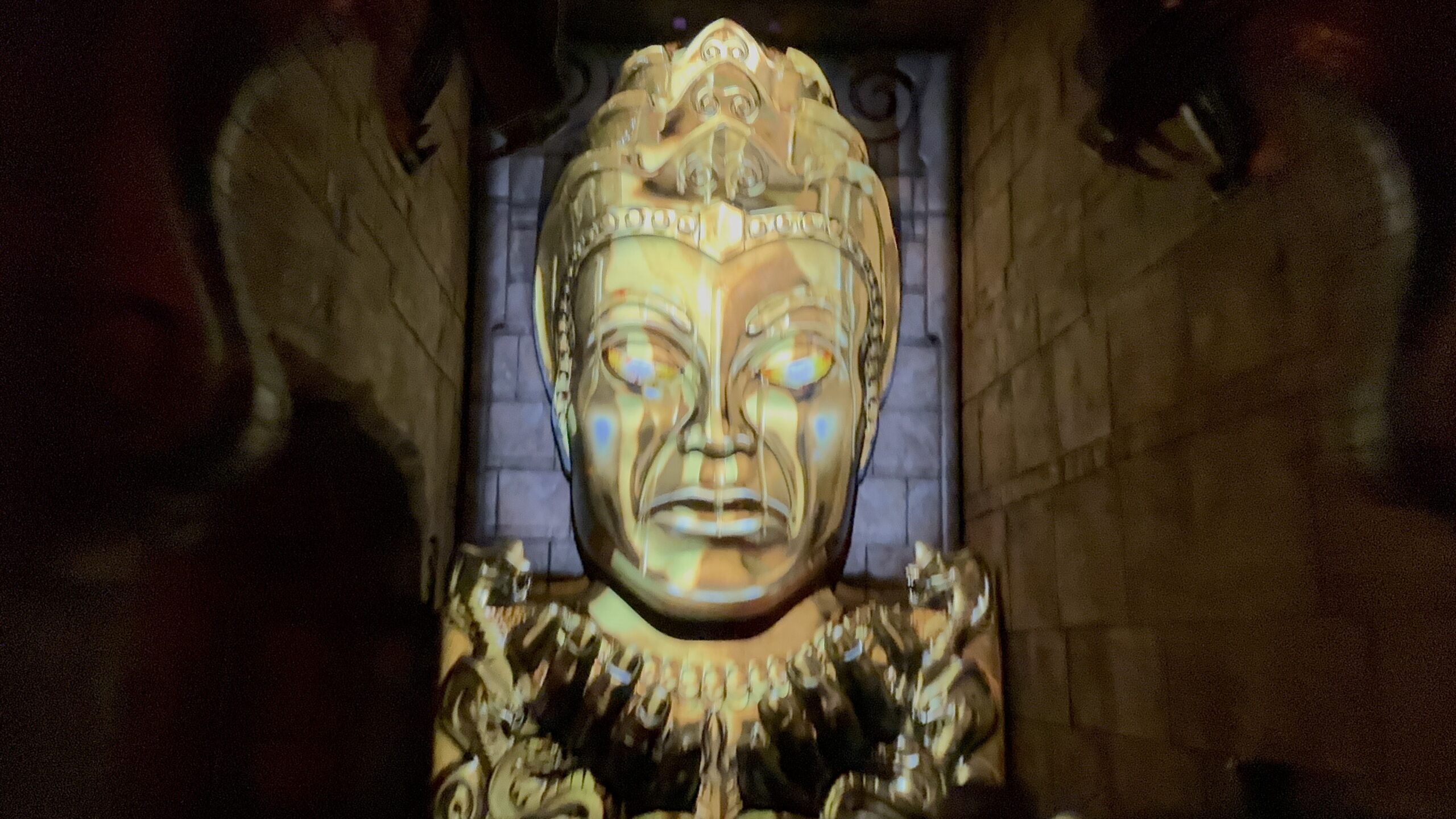 The Mara idol at Indiana Jones Adventure at Disneyland
