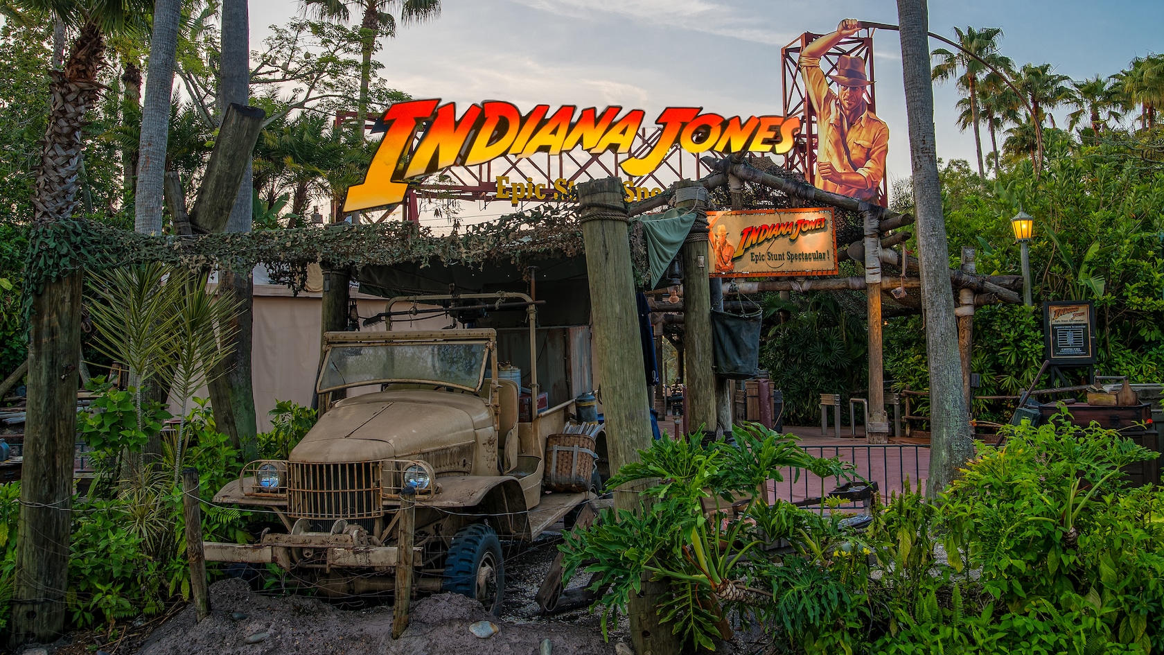 Project Fedora Gets Its First Steel Frame Beside The Indiana Jones Show At Hollywood Studios