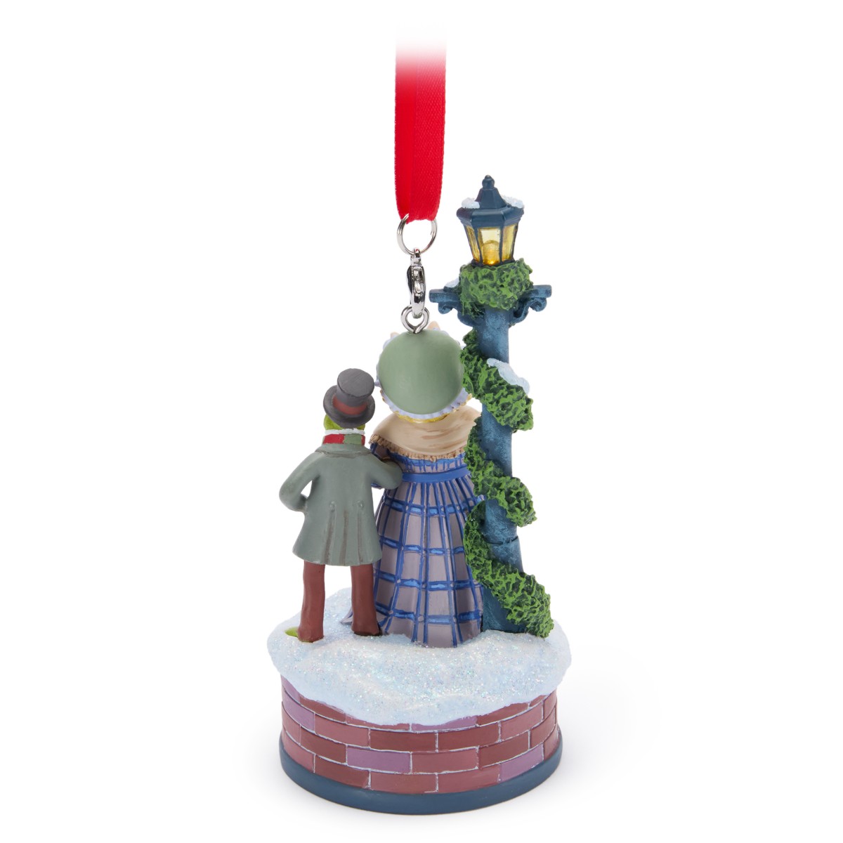 Back of the Kermit and Miss Piggy Sketchbook Ornament