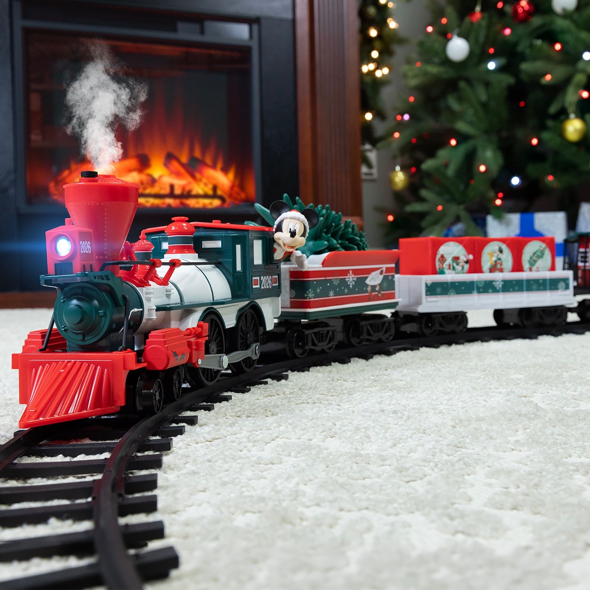 Mickey and Friends Christmas Train Set by Lionel