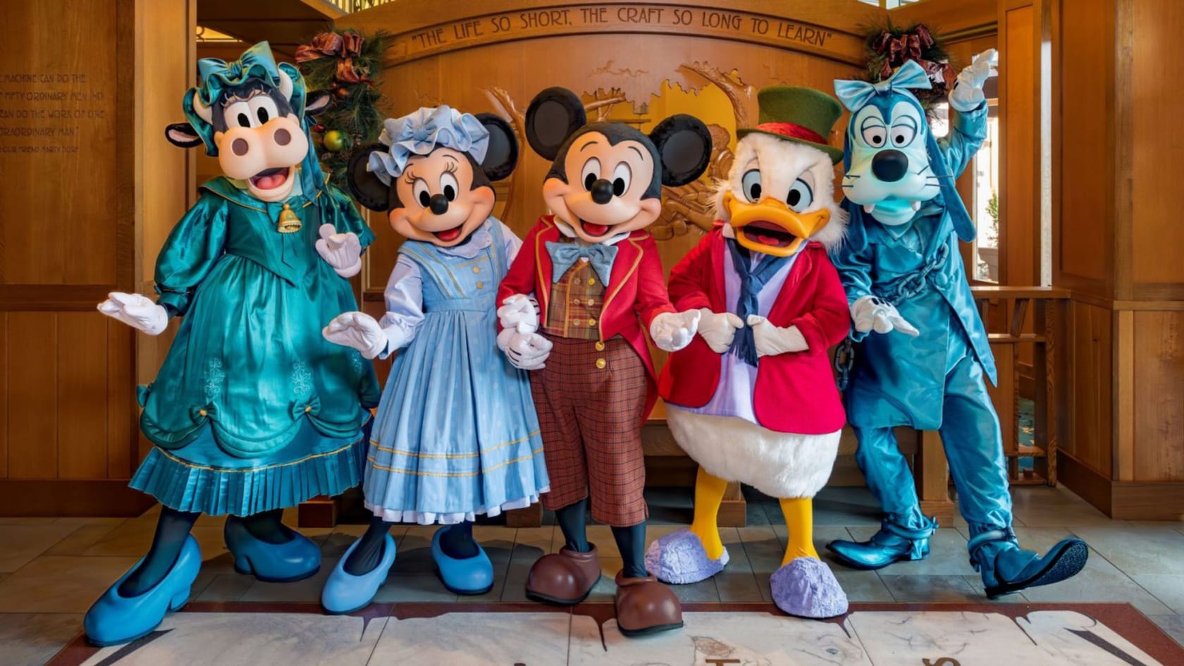 Mickey's Christmas Carol Feast at Storytellers Cafe in Disney's Grand Californian Hotel