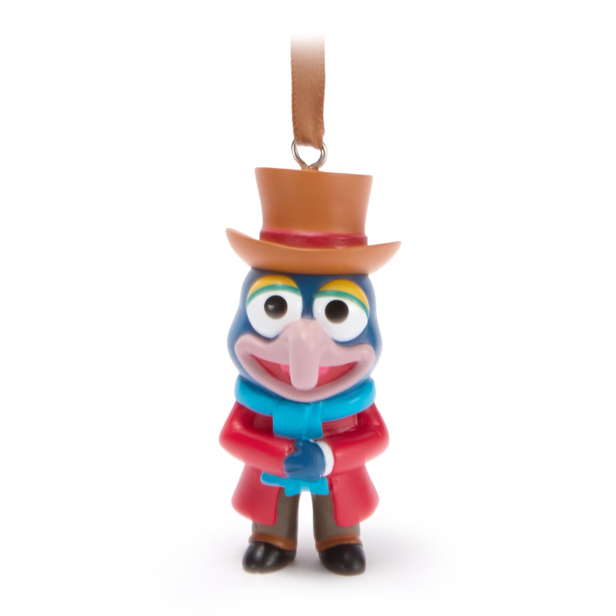 Gonzo as Charles Dickens resin ornament from the Muppet Christmas Carol blind box