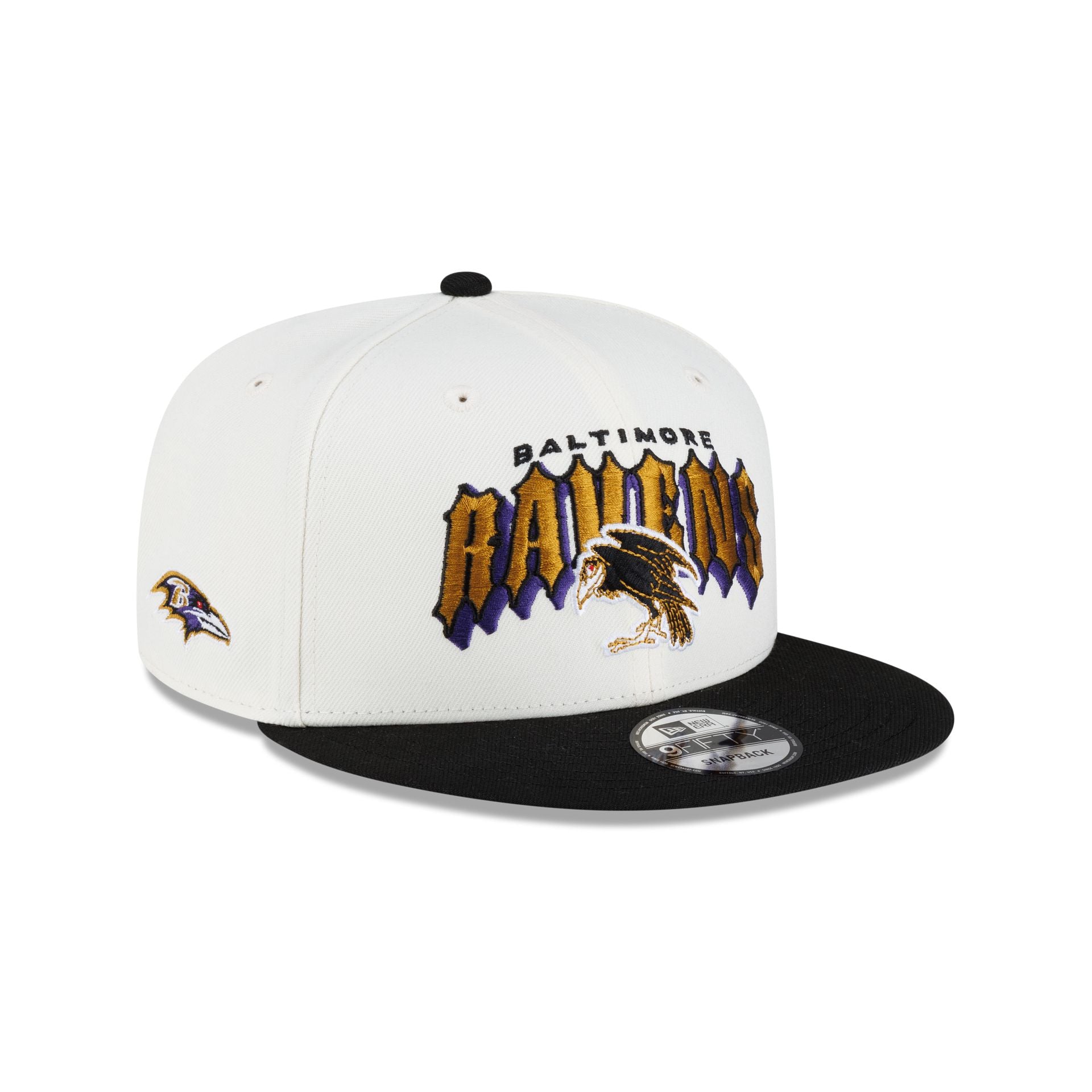 New Era Disney x NFL 9FIFTY Snapback for the Baltimore Ravens featuring Diaval