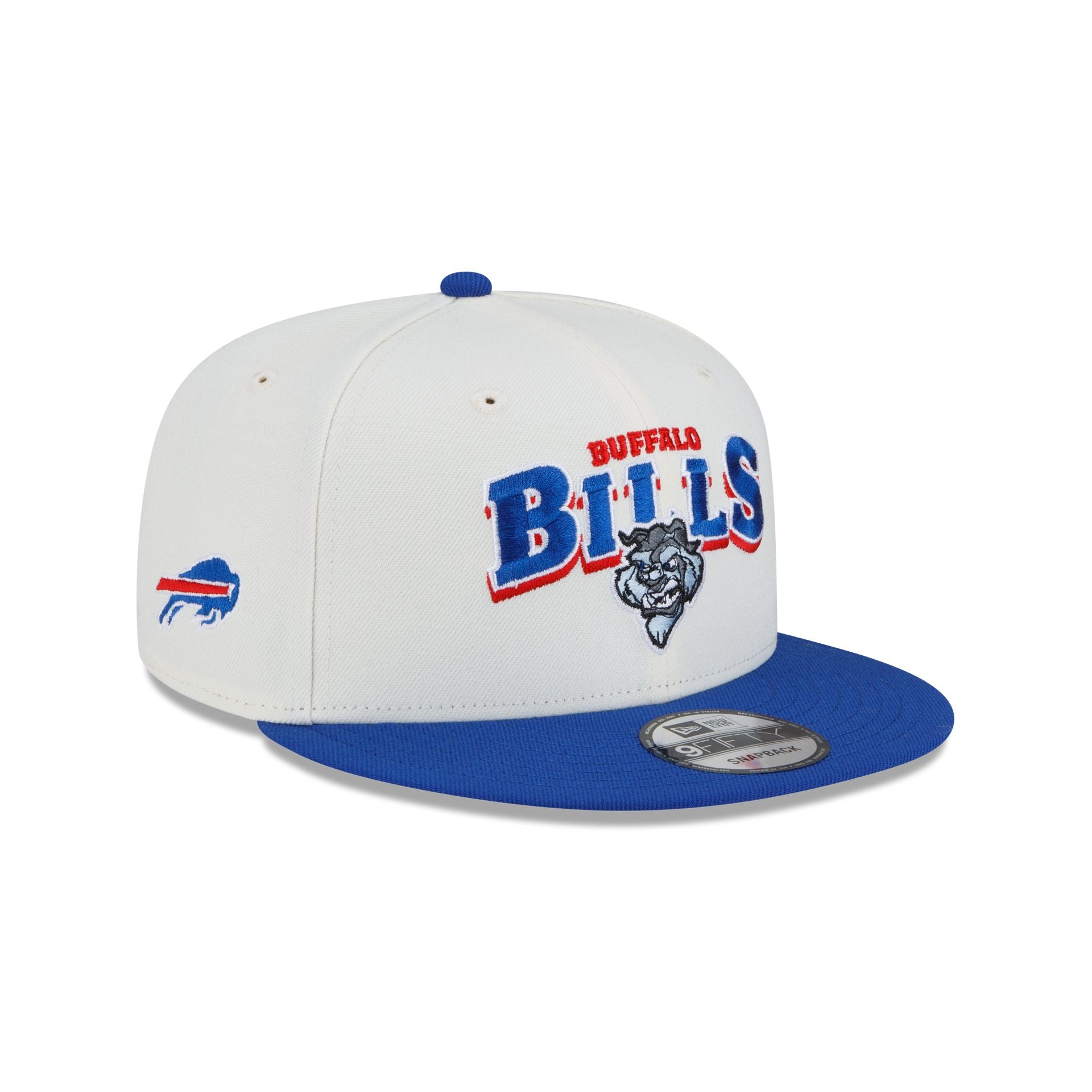 New Era Disney x NFL 9FIFTY Snapback for the Buffalo Bills featuring Beast